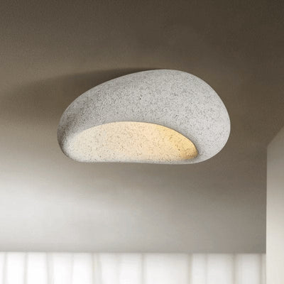 Solara Ceiling Lamp with Japanese Wabi-Sabi Moon