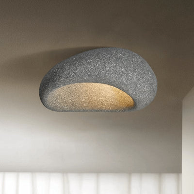 Solara Ceiling Lamp with Japanese Wabi-Sabi Moon