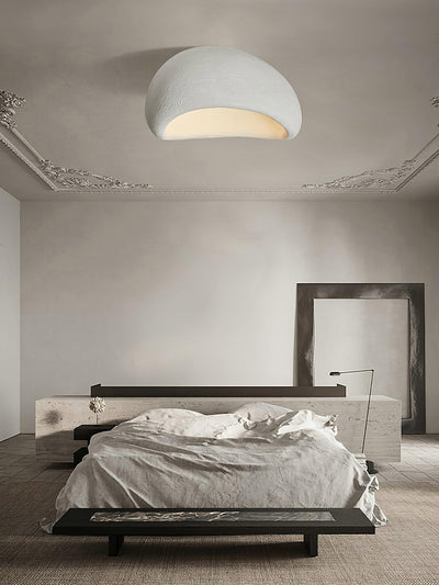 Solara Ceiling Lamp with Japanese Wabi-Sabi Moon