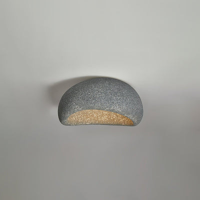Solara Ceiling Lamp with Japanese Wabi-Sabi Moon