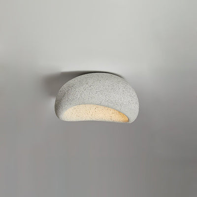 Solara Ceiling Lamp with Japanese Wabi-Sabi Moon
