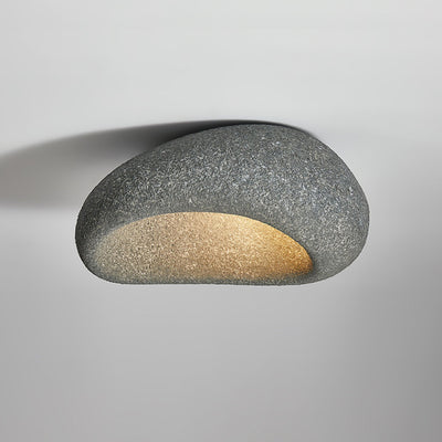 Solara Ceiling Lamp with Japanese Wabi-Sabi Moon