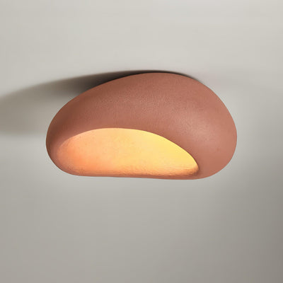 Solara Ceiling Lamp with Japanese Wabi-Sabi Moon