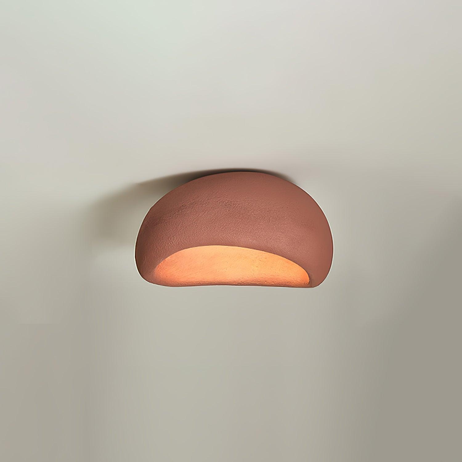 Solara Ceiling Lamp with Japanese Wabi-Sabi Moon