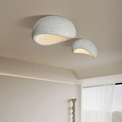 Solara Ceiling Lamp with Japanese Wabi-Sabi Moon