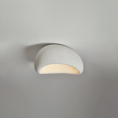 Solara Ceiling Lamp with Japanese Wabi-Sabi Moon