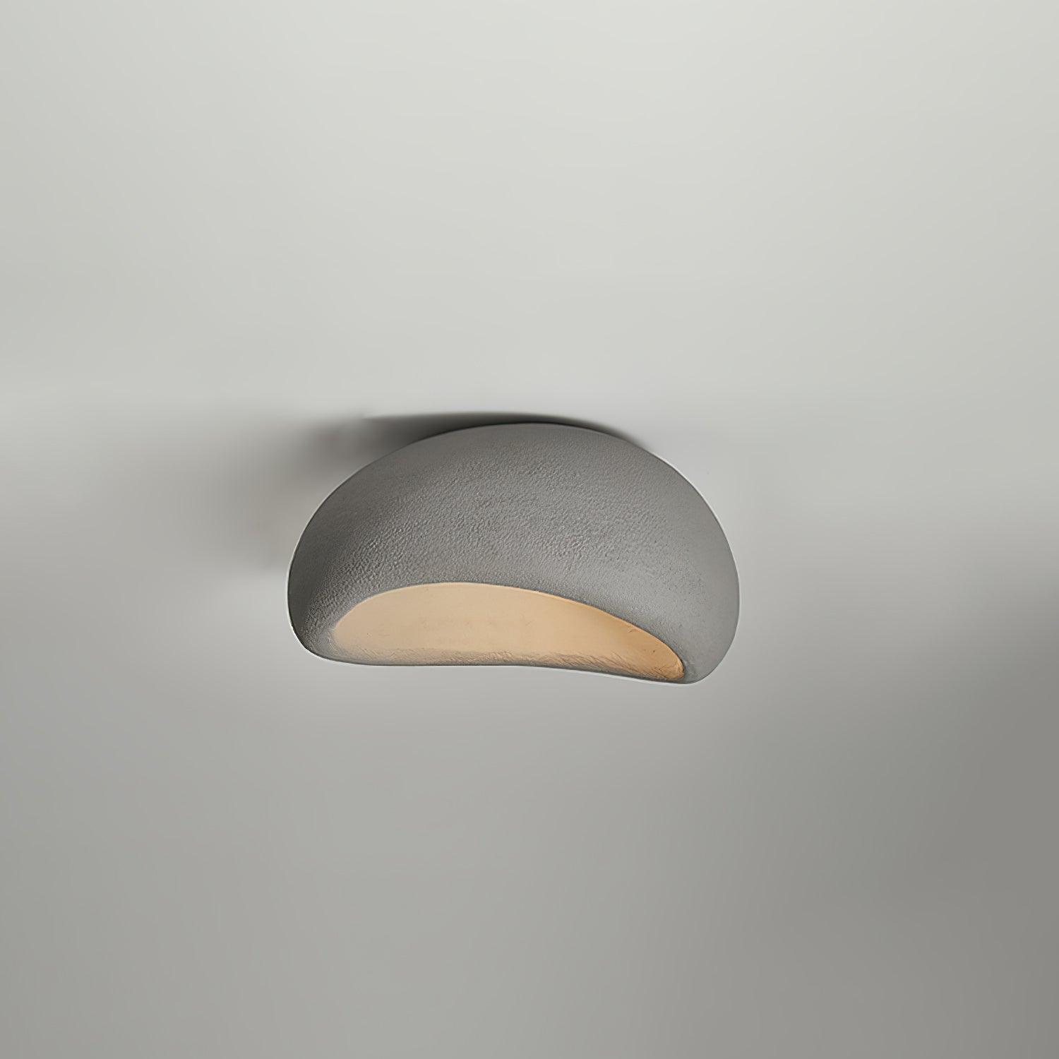 Solara Ceiling Lamp with Japanese Wabi-Sabi Moon