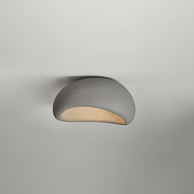Solara Ceiling Lamp with Japanese Wabi-Sabi Moon