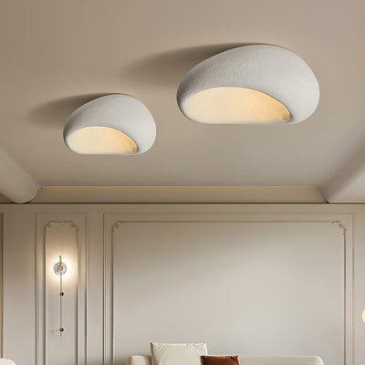 Solara Ceiling Lamp with Japanese Wabi-Sabi Moon