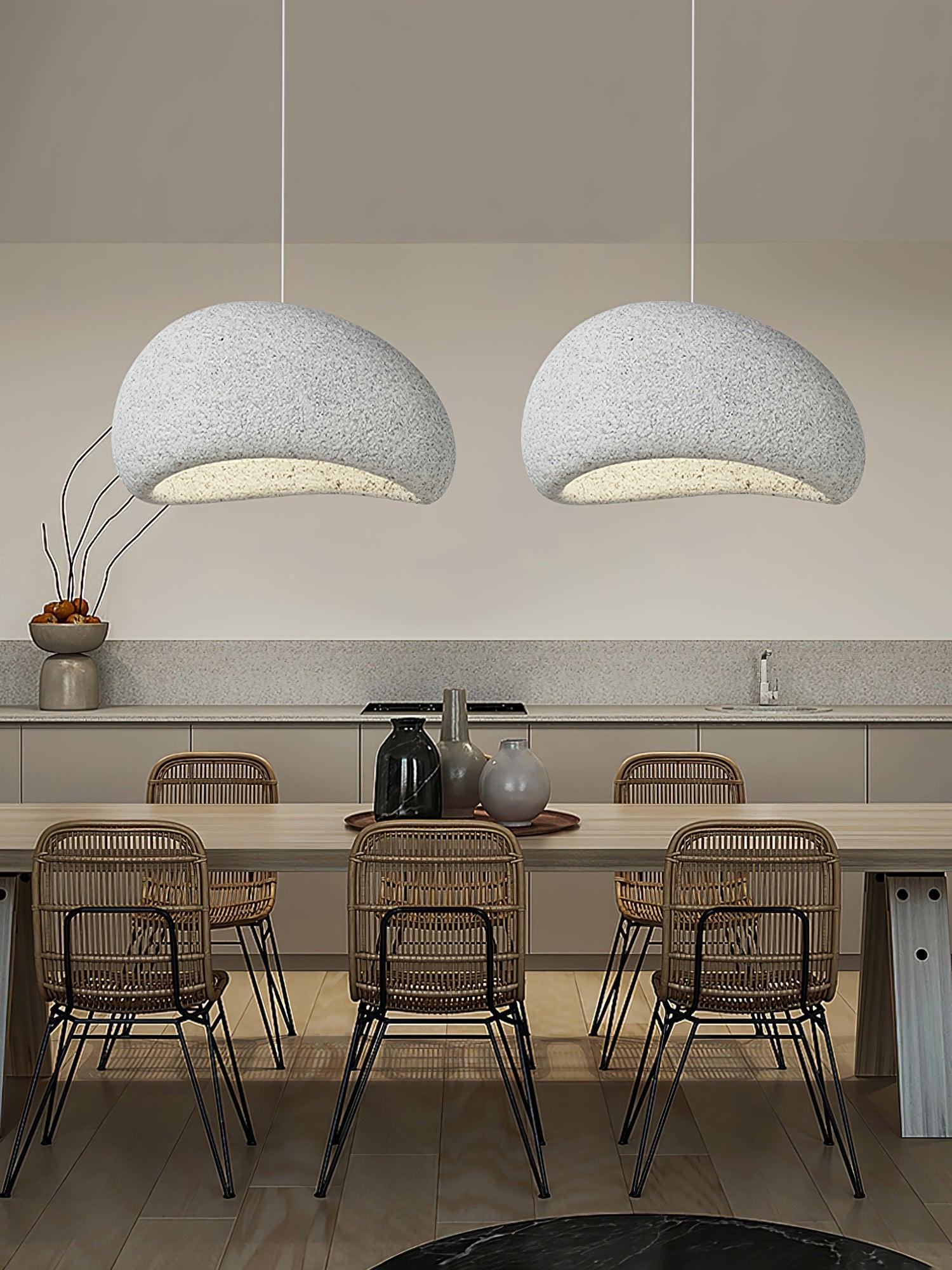 Tsukiyo Wabi-Sabi Cloud Pendant Light