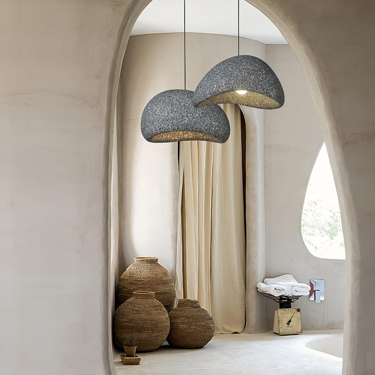 Tsukiyo Wabi-Sabi Cloud Pendant Light