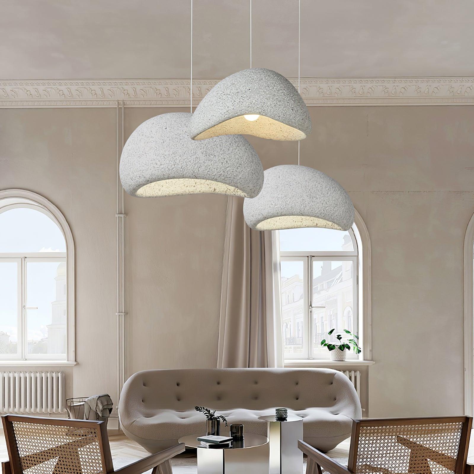 Tsukiyo Wabi-Sabi Cloud Pendant Light
