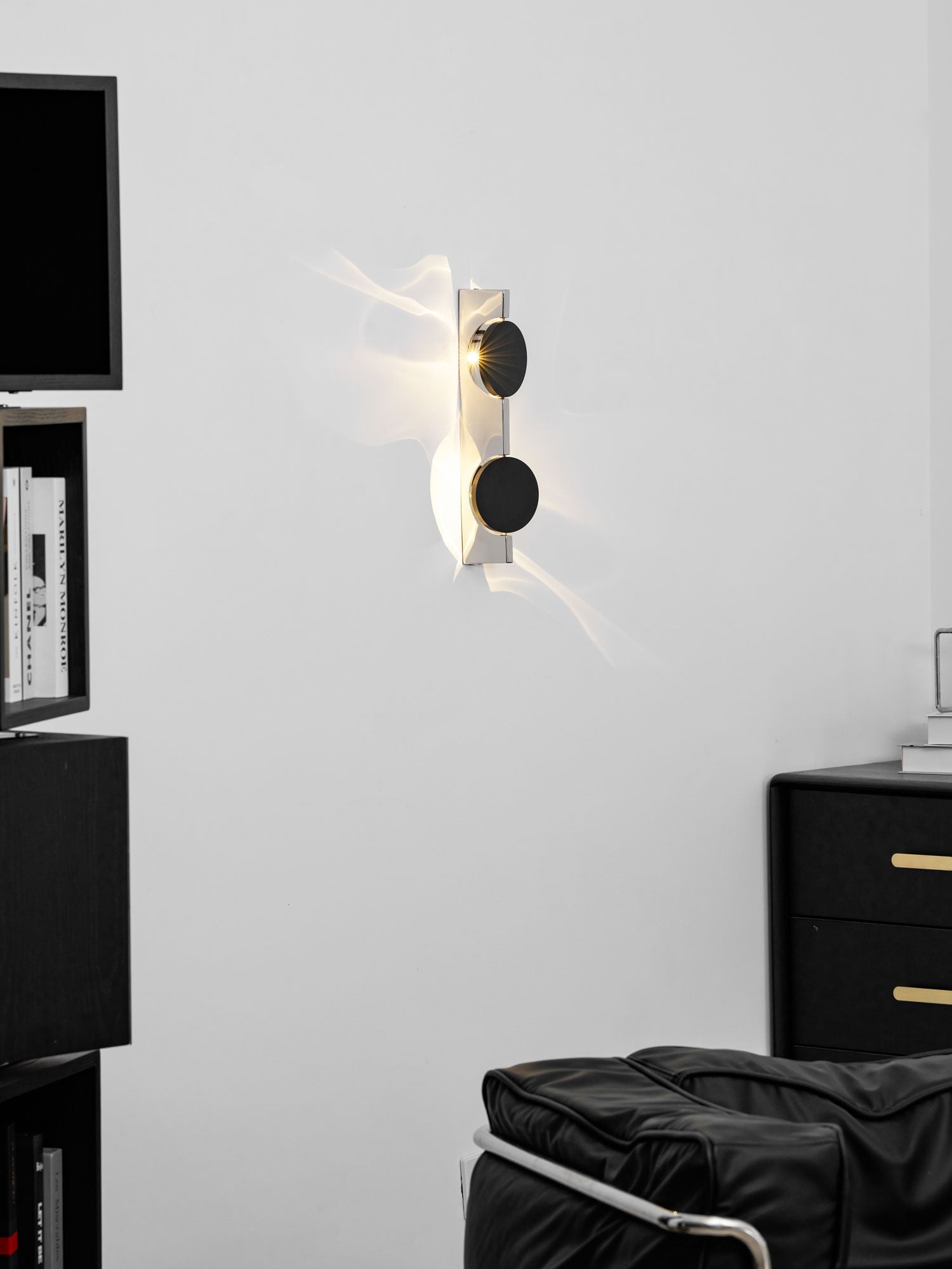 Delaview Kinetic Shadow Indoor Wall Light