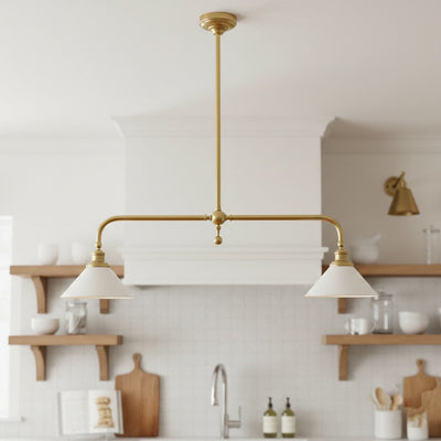 Bellwood Brass Linear Pendant Light