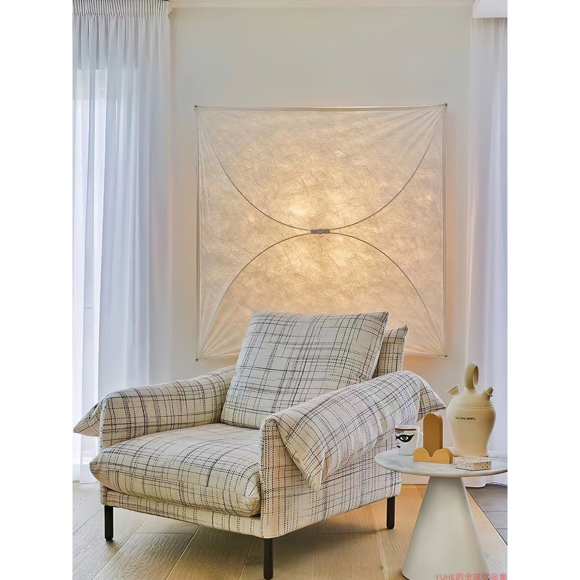 Evsoriel White Wall Light