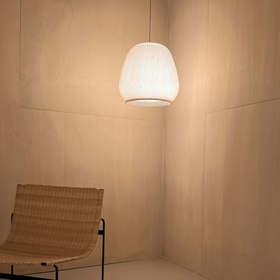 Lineiella Minimalist Fabric Pendant Light