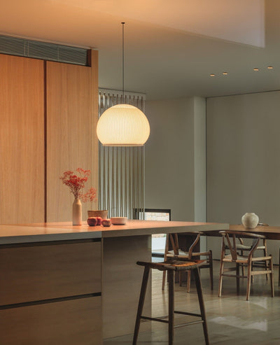 Lineiella Minimalist Fabric Pendant Light