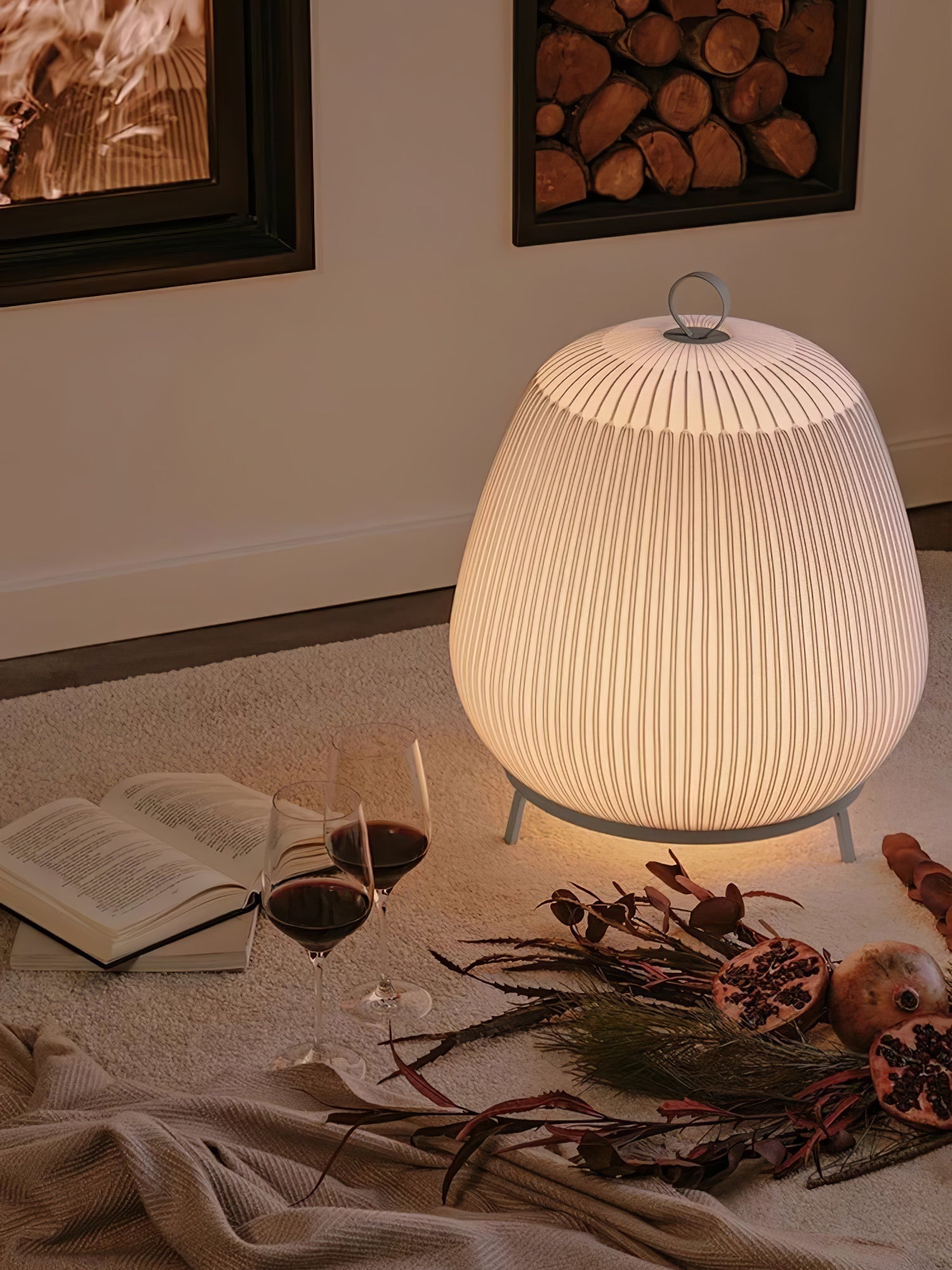 Nancy Modern Fabric Table Lamp