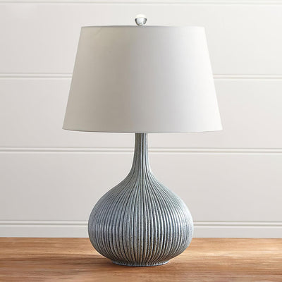 Deyra Ceramic Fabric Table Lamp