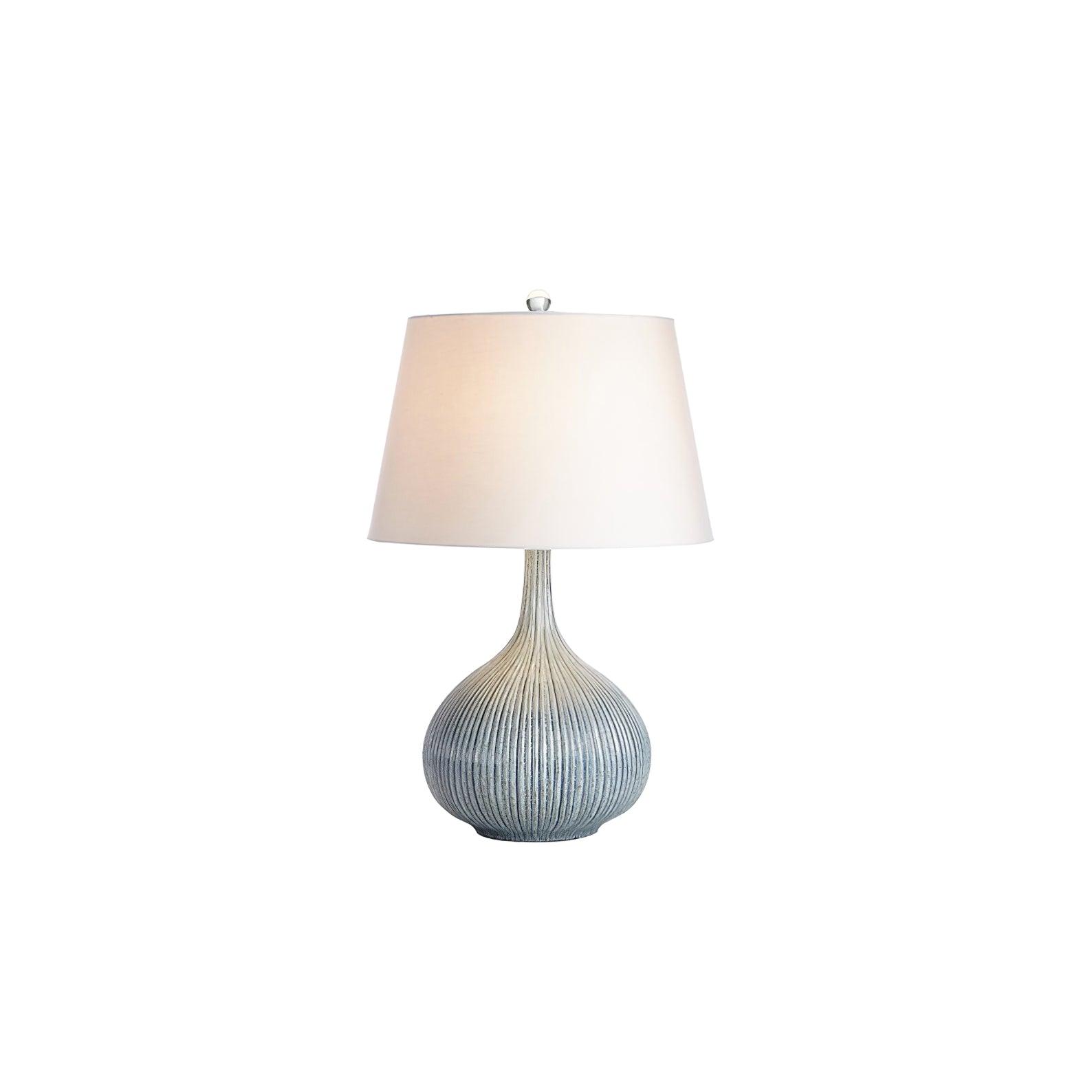 Deyra Ceramic Fabric Table Lamp