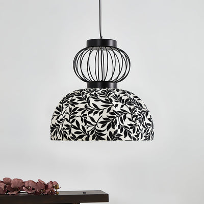 Forge Industrial Fabric Pendant Lamp