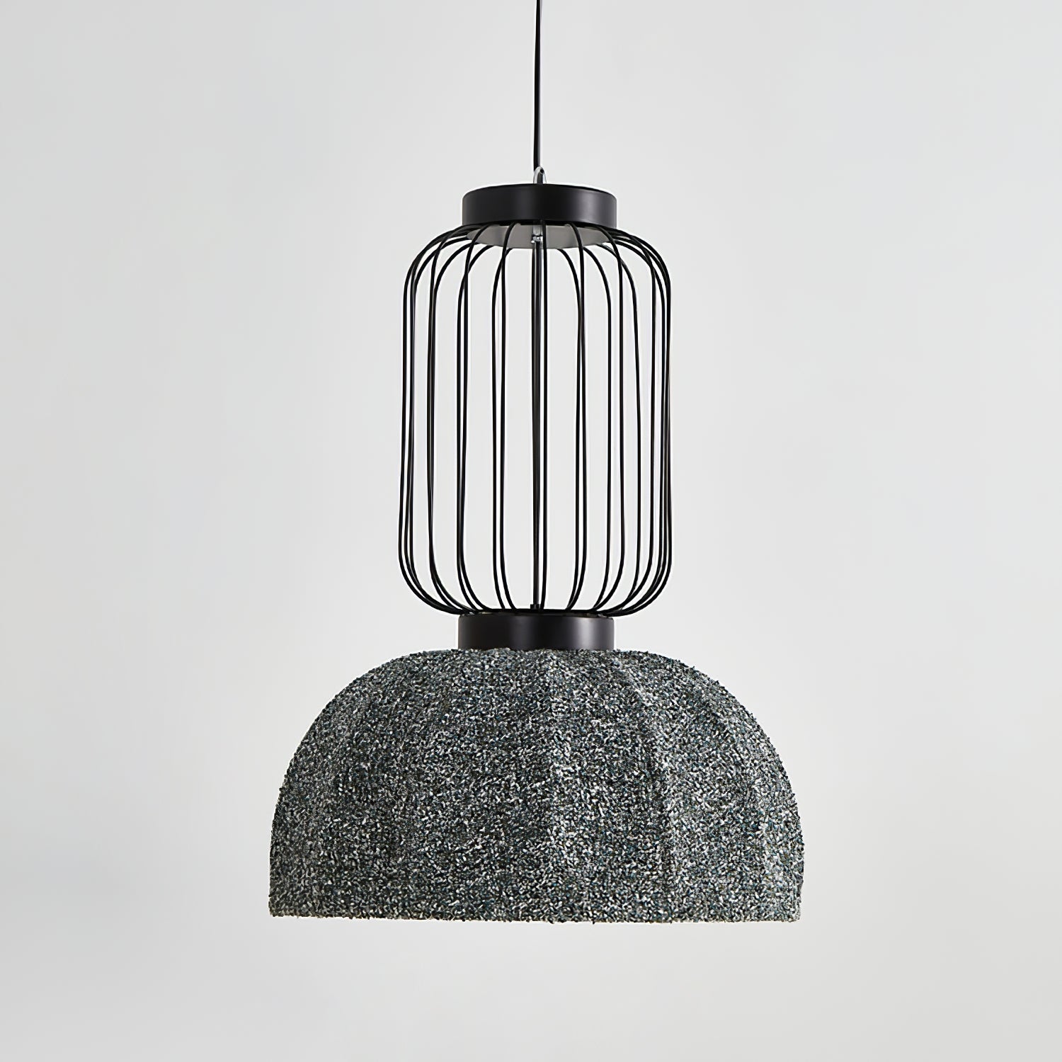 Forge Industrial Fabric Pendant Lamp