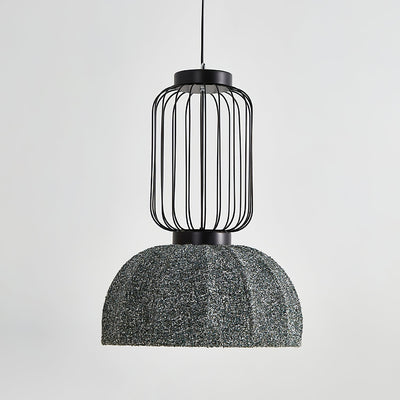 Forge Industrial Fabric Pendant Lamp