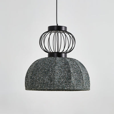 Forge Industrial Fabric Pendant Lamp