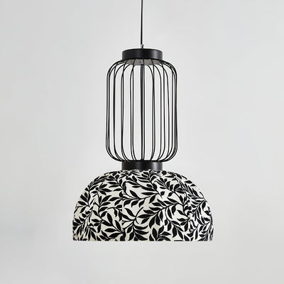 Forge Industrial Fabric Pendant Lamp