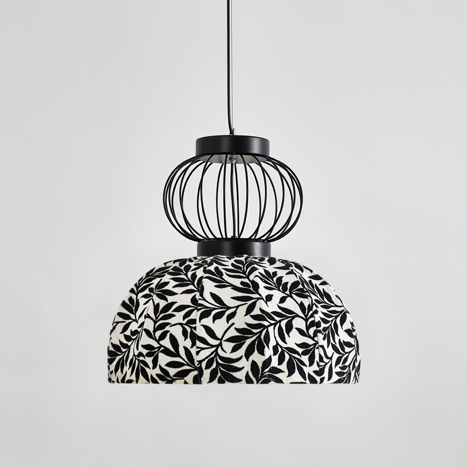 Forge Industrial Fabric Pendant Lamp