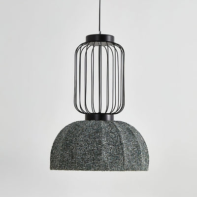 Forge Industrial Fabric Pendant Lamp