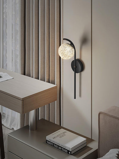 Urineth Premium Nordic Art Crystal Wall Lamp