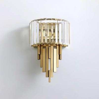 Voveliel Postmodern Luxury Crystal Glass Wall Lamp - Neutral Decor