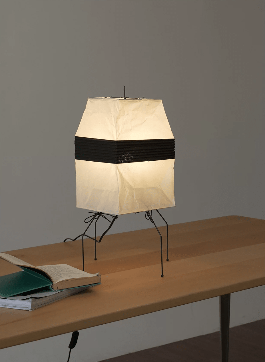 Piaiveria Paper Shade Table & Floor Lamp
