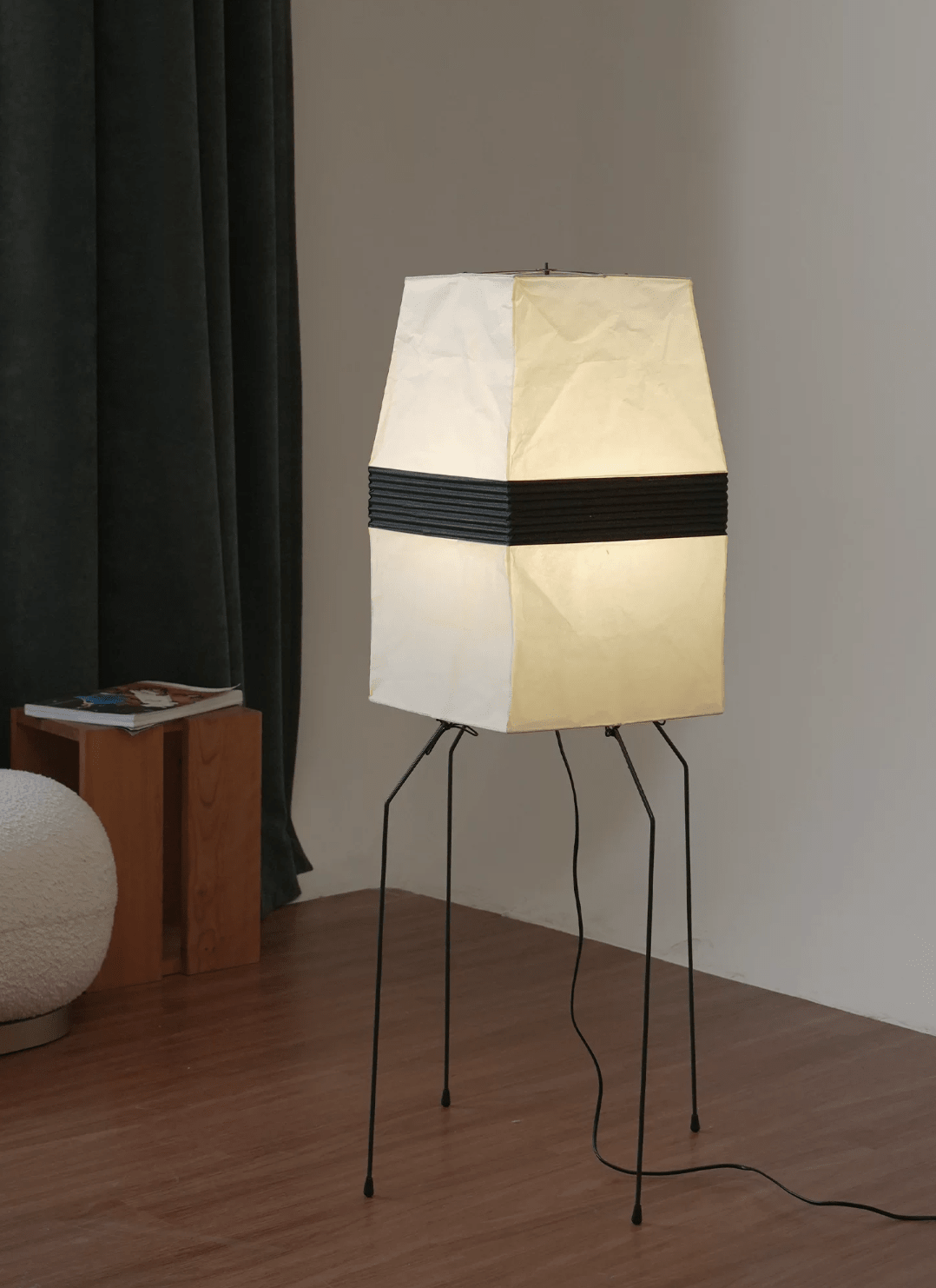 Piaiveria Paper Shade Table & Floor Lamp