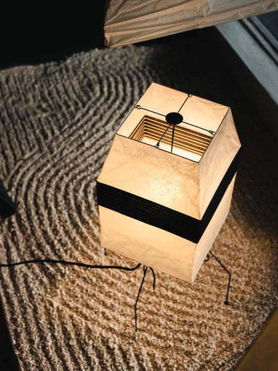 Piaiveria Paper Shade Table & Floor Lamp