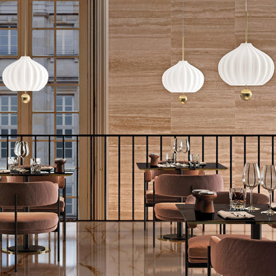 Pivh Vintage Brass Suspension Lamp