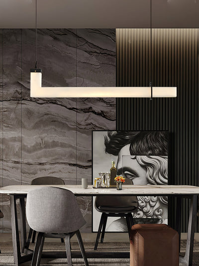 Nivienne Linear Alabaster Pendant Light