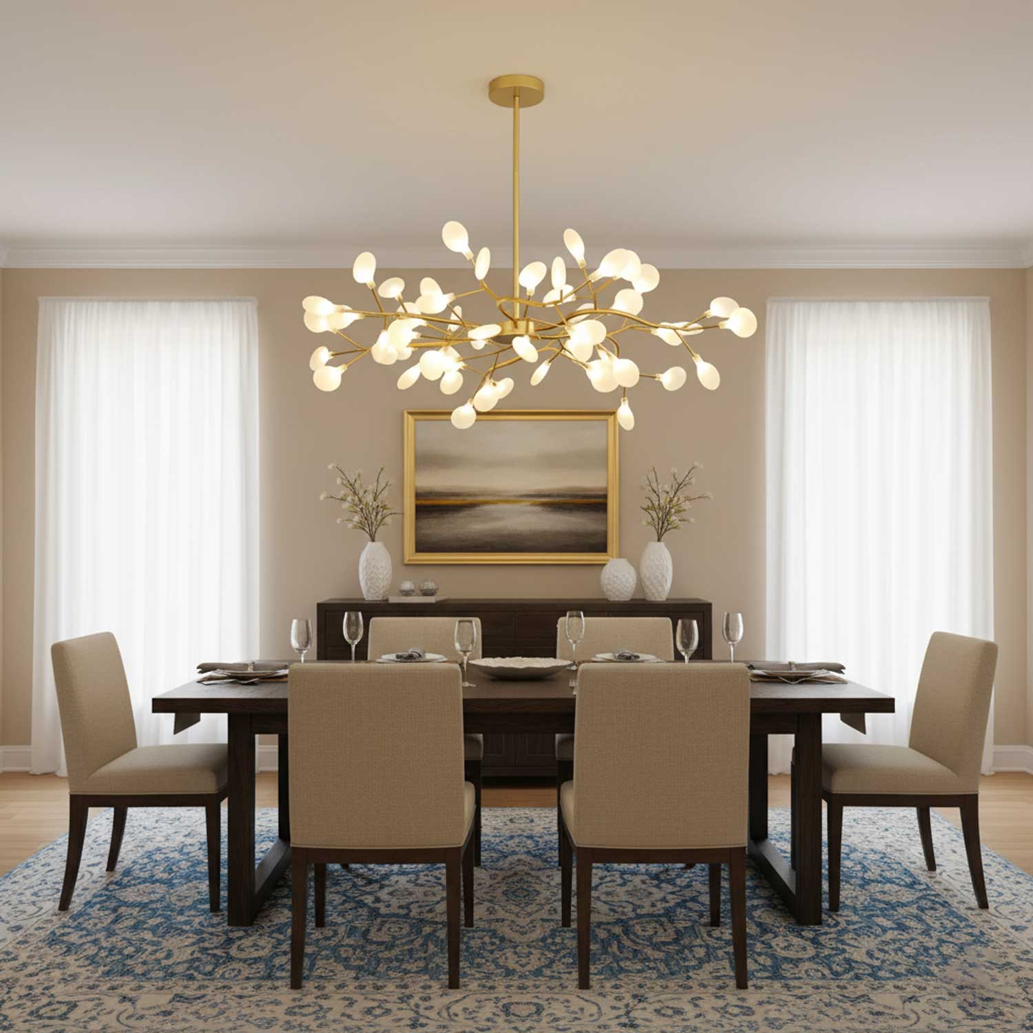 Aureview Firefly Sputnik Chandelier
