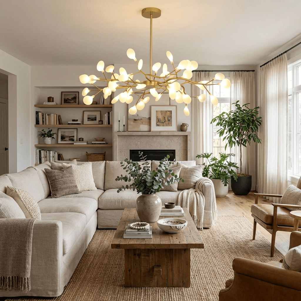 Aureview Firefly Sputnik Chandelier