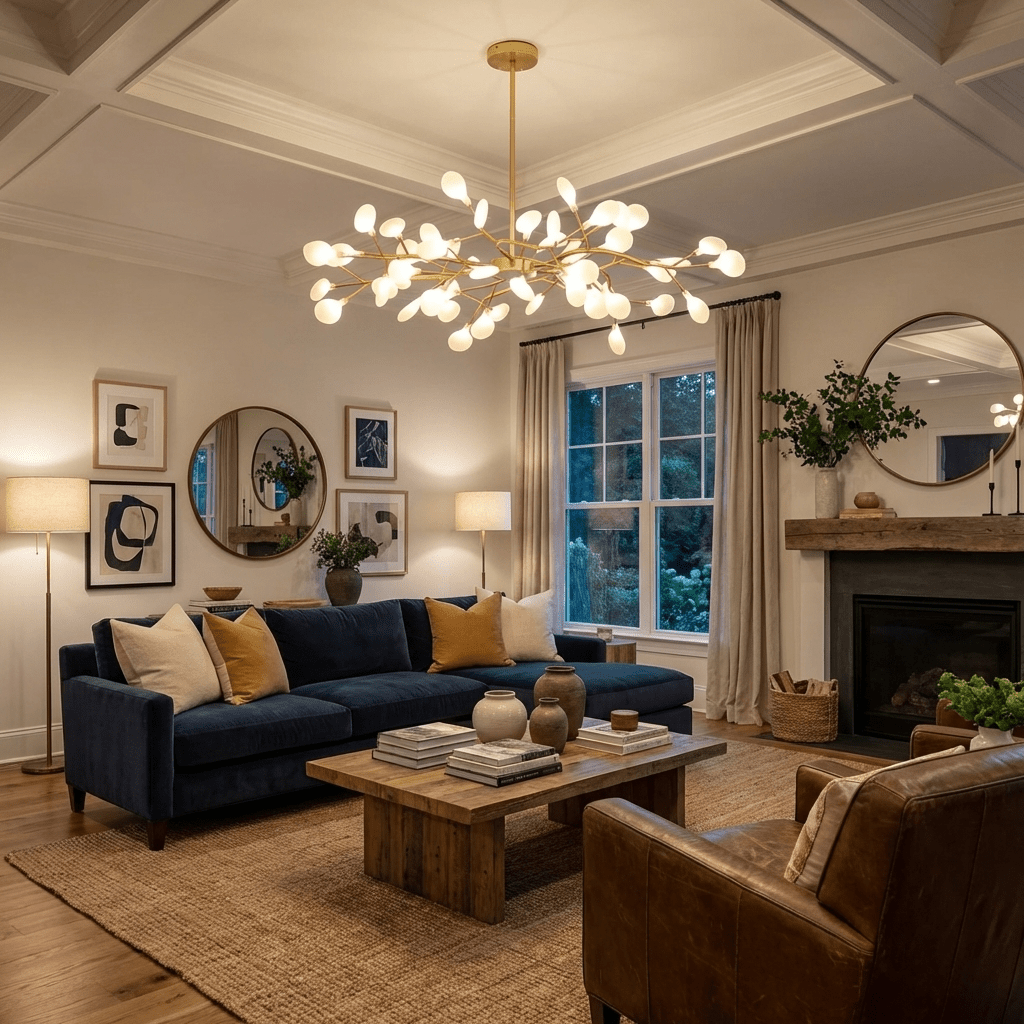 Aureview Firefly Sputnik Chandelier