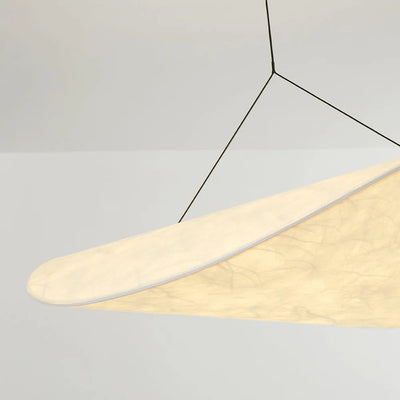 Ritta Vintage Art Deco Pendant Light Silk Art Gallery - Neutral Decor