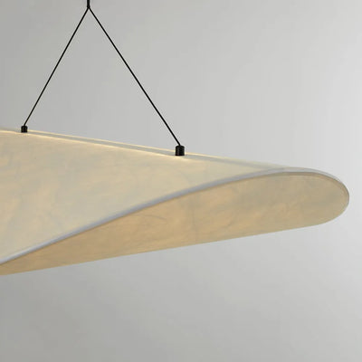 Ritta Vintage Art Deco Pendant Light Silk Art Gallery - Neutral Decor