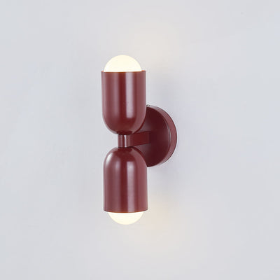 Valentina Modern Art Decoration Double-Headed Colorful Wall Lamp - Neutral Decor