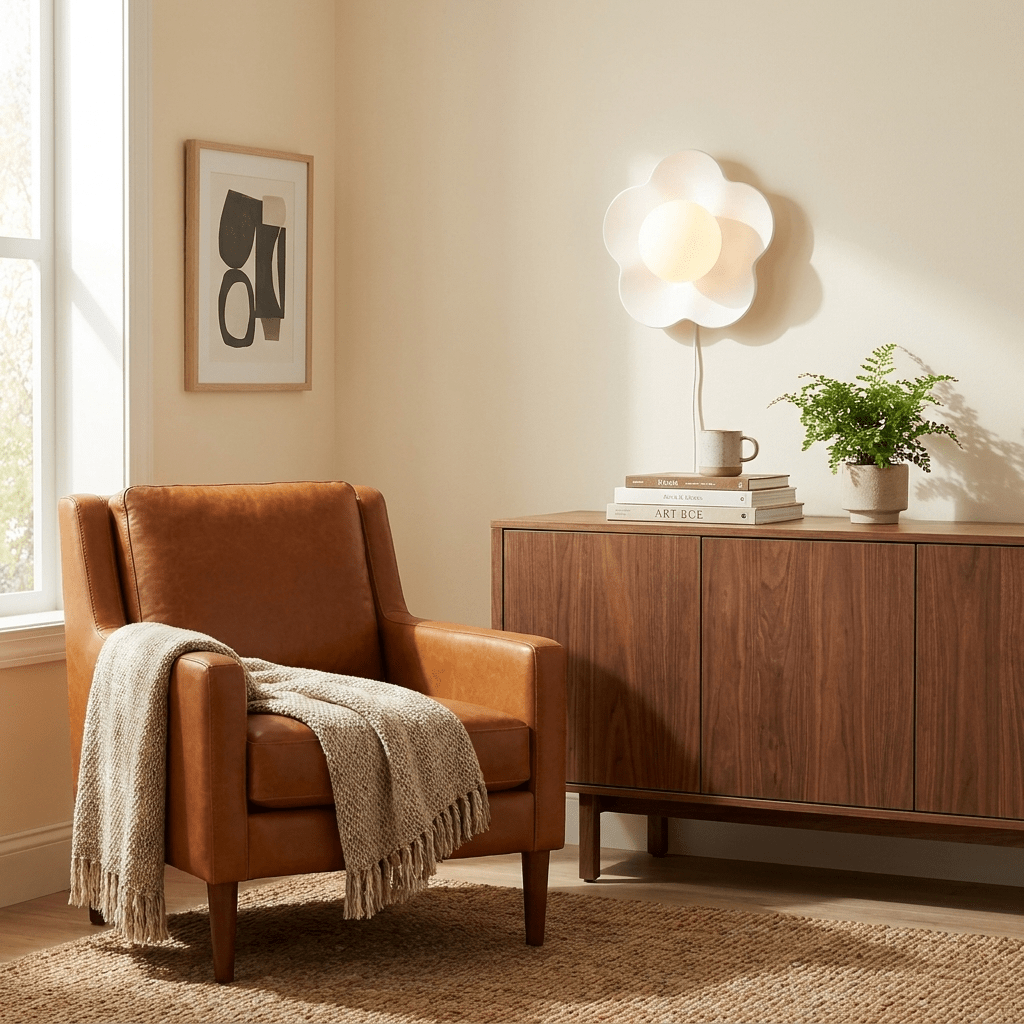 Miranine La fleur Plug-in Wall Lamp