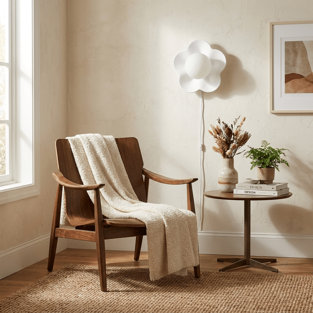 Miranine La fleur Plug-in Wall Lamp