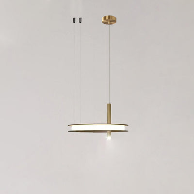 Virauian Chandelier Ring Layered Minimalist