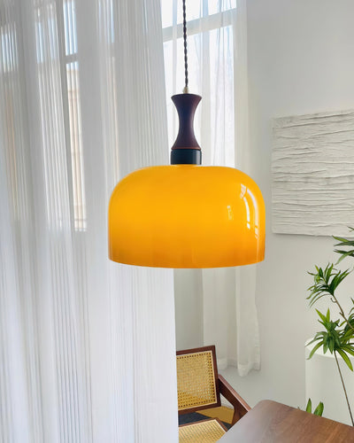 Pivon Plug-In Glass Pendant Lamp - Neutral Decor
