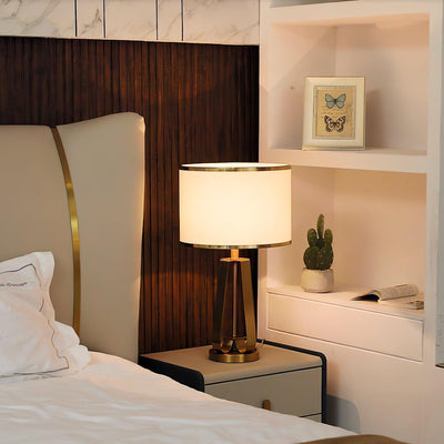 Linorira Luxe Fabric Table Lamp
