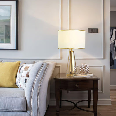 Linorira Luxe Fabric Table Lamp